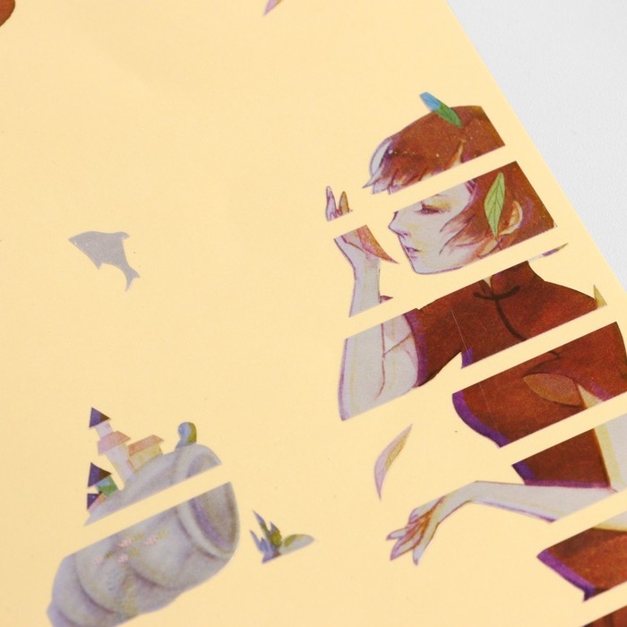 Наклейка на гриф гитары Music Life, девушка Наклейка на гриф гитары Music Life, девушка