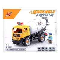 Конструктор винтовой &laquo;Бетономешалка&raquo;, 67 деталей