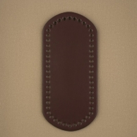 Донце для сумки, 22 &times; 10 &times; 0,3 см, цвет коричневый