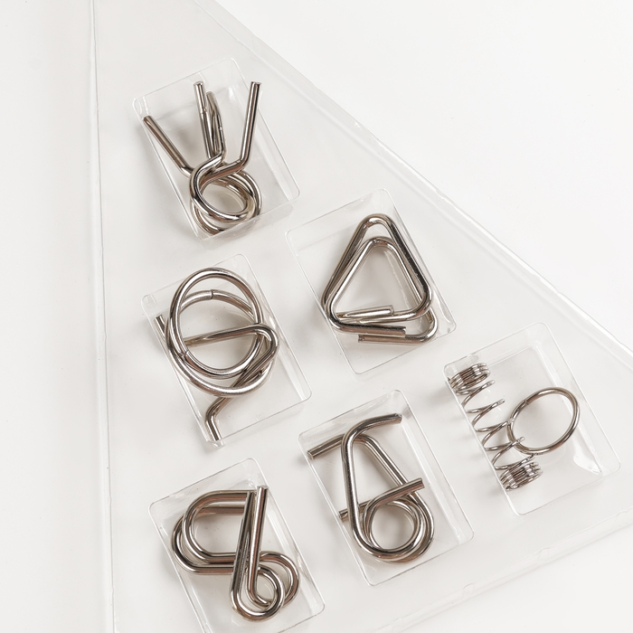 Новый год! Головоломка металлическая - адвент-календарь &laquo;Новогодние змейки&raquo;