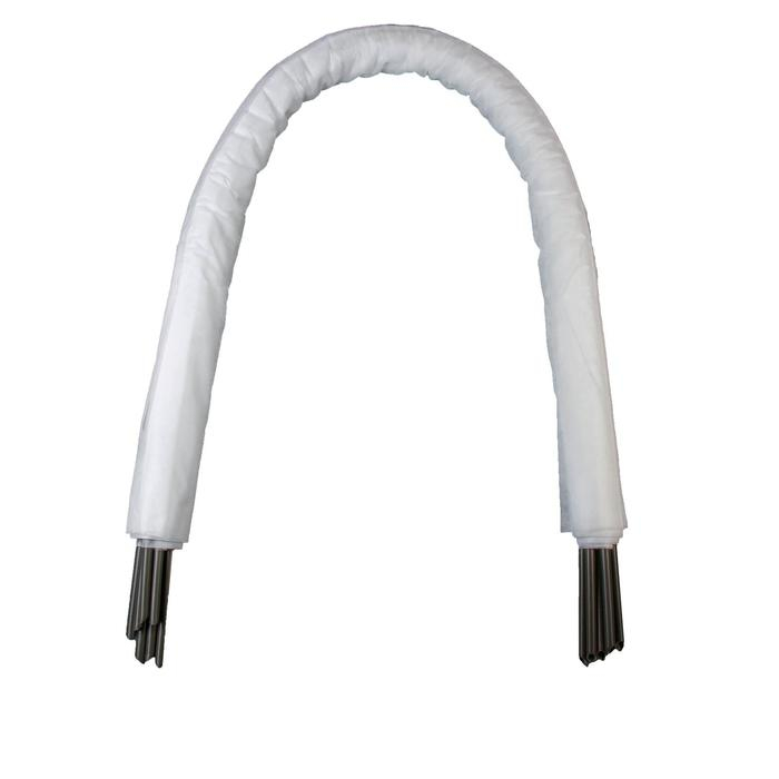 Парник прошитый, длина 4 м, 4 дуги из пластика, дуга L = 2 м, d = 16 мм, спанбонд 35 г/м&sup2;, &laquo;Малышок&raquo;