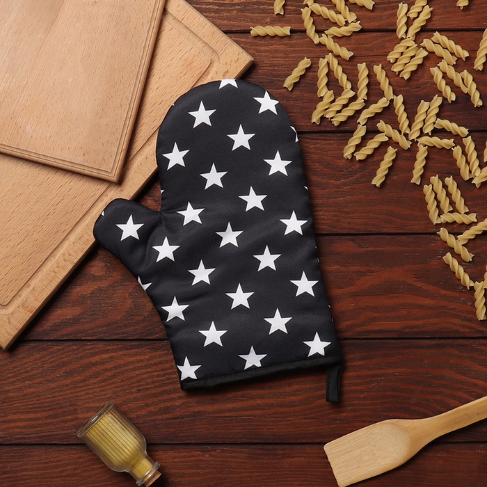 Варежка-прихватка Stars 20х28см,35% х/л,65% п/э Варежка-прихватка Stars 20х28см,35% х/л,65% п/э