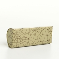 Футляр для очков на хлопушке, длина 15,5 см, цвет хаки