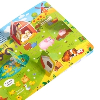 Книга картонная с окошками «Где моя мамочка», 10 стр., 24 окошка Книга картонная с окошками «Где моя мамочка», 10 стр., 24 окошка