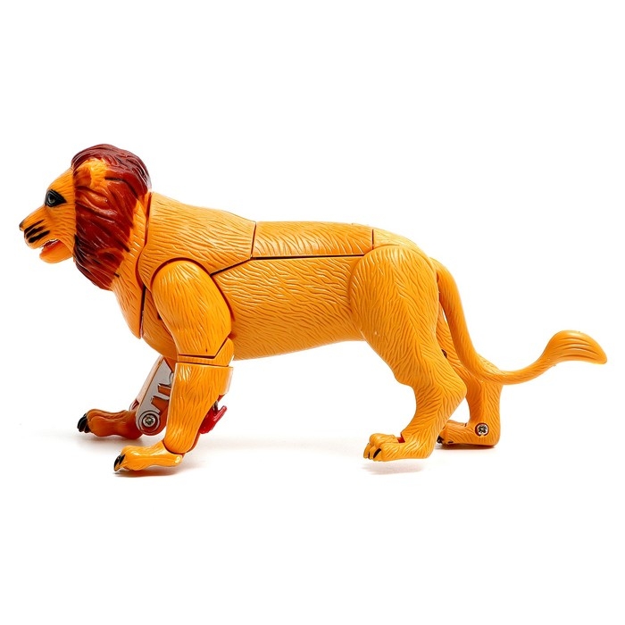 Робот «Лев», трансформируется, щит и меч в комплекте Робот «Лев», трансформируется, щит и меч в комплекте