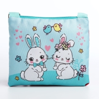 Сумка детская для девочки "Аниме" на молнии, цвет мятный Сумка детская для девочки "Аниме" на молнии, цвет мятный