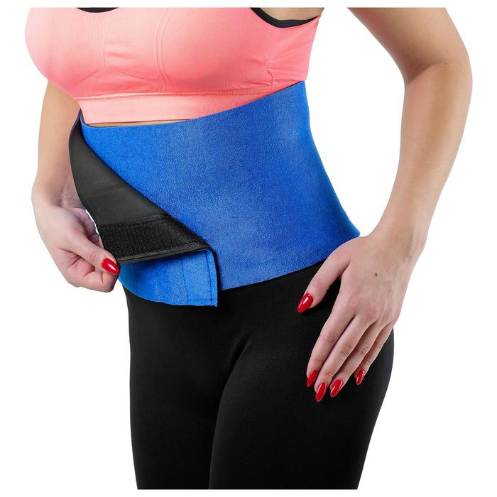 Пояс на талию для похудения 100 х 20 х 0,2 см, цвета микс