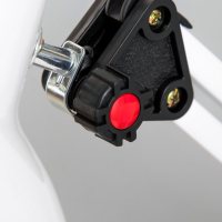 Лампа настольная Е27, h=55 см, шарнирная, на зажиме (220В) белая RISALUX