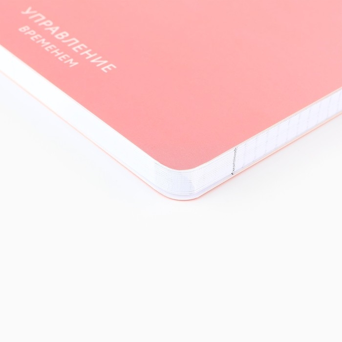 Планинг управление временем А5+, софт-тач, уф-лак 100 л «Розовый» Планинг управление временем А5+, софт-тач, уф-лак 100 л «Розовый»