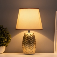 Настольная лампа "Либра" Е14 40Вт золото 20х20х34 см