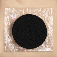 Резинка помочная, 40 мм, 10 м, цвет чёрный Резинка помочная, 40 мм, 10 м, цвет чёрный