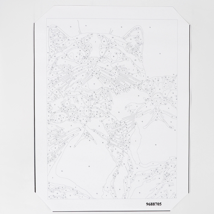 Картина по номерам в тубусе &laquo;Котята&raquo;, 30 х 40 см