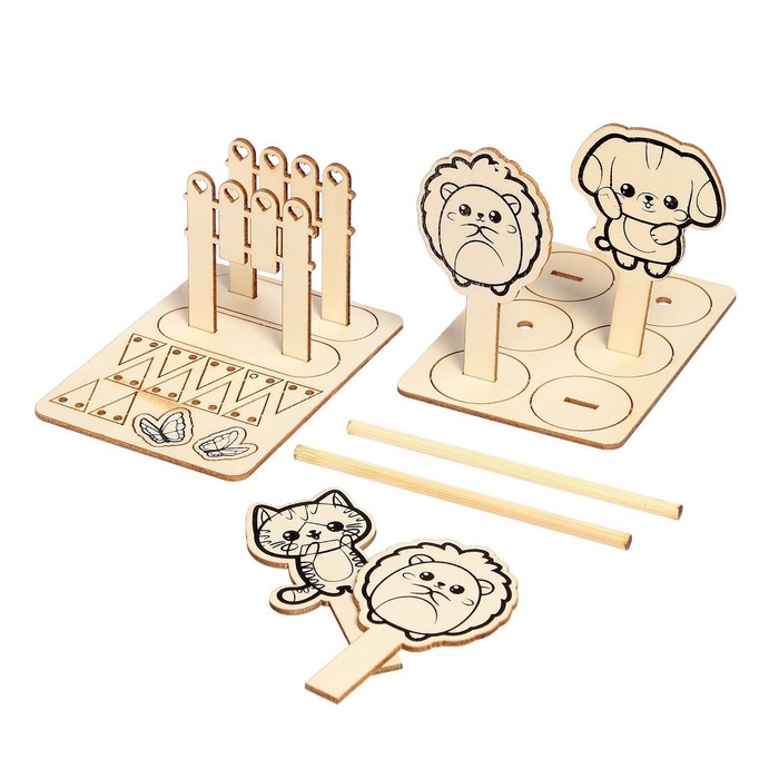 Набор для опытов «Мой мини-сад: Зверята», вырасти травку Набор для опытов «Мой мини-сад: Зверята», вырасти травку