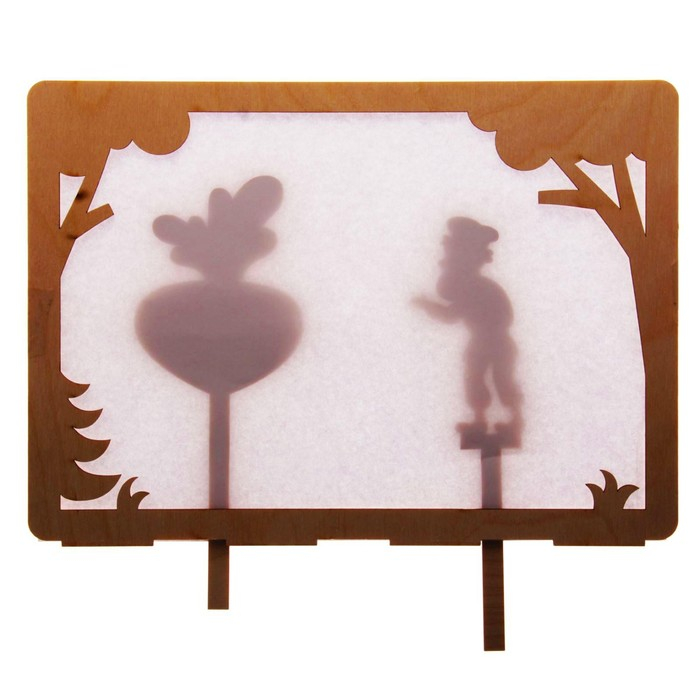 Настольная игра. Театр теневой «Репка» Настольная игра. Театр теневой «Репка»