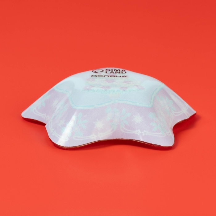 Салатник стеклянный Доляна &laquo;Новогодняя ель&raquo;, 160 мл, 13,3&times;3,6 см