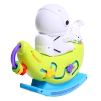 Музыкальная качалка &laquo;Маленький астронавт&raquo;, звуковые эффекты, цвета МИКС