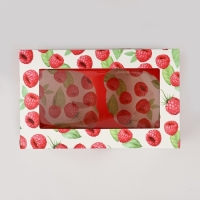 Коробка для капкейков складная с двусторонним нанесением &laquo;Для тебя&raquo;, 16 &times; 10 &times; 10 см