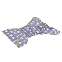 Многоразовый подгузник «Треугольники», 3-15 кг, цвет серый, Крошка Я Многоразовый подгузник «Треугольники», 3-15 кг, цвет серый, Крошка Я