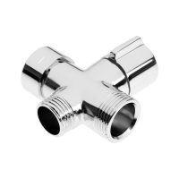 Дивертор ZEIN Z747, для смесителя, корпус латунь, круглая гайка, цвет хром Дивертор ZEIN Z747, для смесителя, корпус латунь, круглая гайка, цвет хром