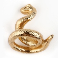 Кошельковый талисман новогодний «Новый год: Змейка умножает доход», фигурка, 7 х 10 см, Кошельковый талисман новогодний «Новый год: Змейка умножает доход», фигурка, 7 х 10 см,