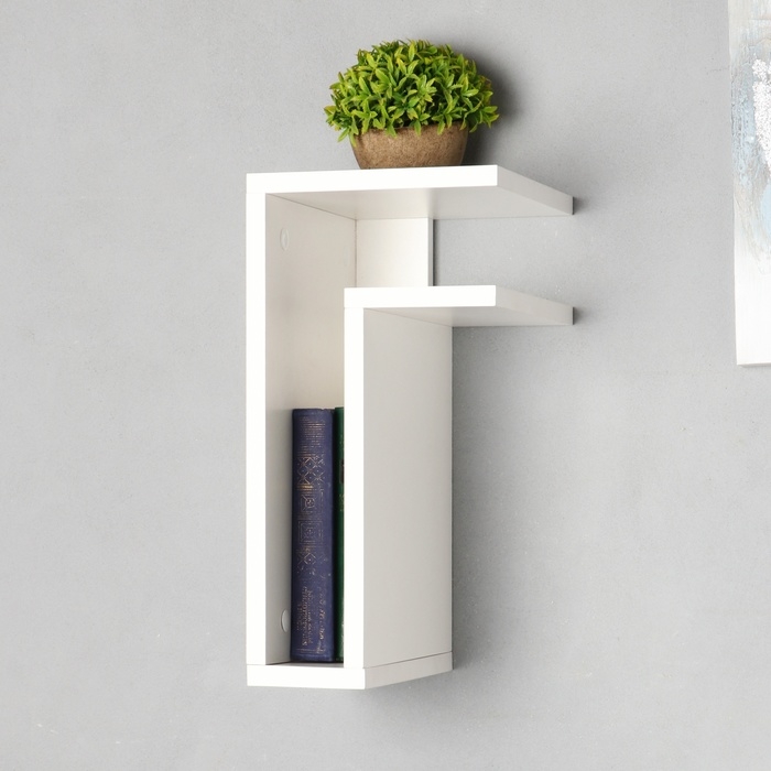 Тумба прикроватная подвесная 412*210*250 Белый