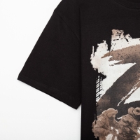 Футболка «Работайте братья», с символикой Z, размер 48, цвет чёрный Футболка «Работайте братья», с символикой Z, размер 48, цвет чёрный