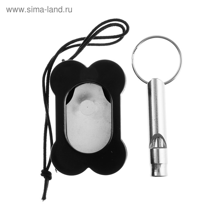 Набор для дрессировки: кликер с 4 режимами тональности и свисток, микс цветов Набор для дрессировки: кликер с 4 режимами тональности и свисток, микс цветов