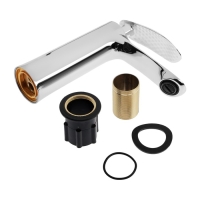 Смеситель для раковины ZEIN Z3831, однорычажный, высота излива 12 см, хром Смеситель для раковины ZEIN Z3831, однорычажный, высота излива 12 см, хром