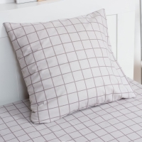 Комплект Экономь и Я &laquo;Клетка&raquo;: Простыня 145х214 см, наволочка 70х70 см, бязь, 100% хлопок