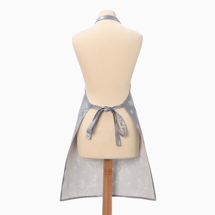 Фартук Этель &laquo;Серебряные ветки&raquo;, 60х70 см, саржа 190 г/м2