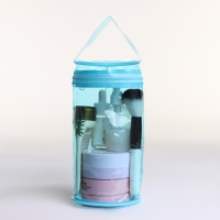 Косметичка на молнии, цвет голубой