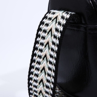 Сумка кросс-боди на молнии, цвет чёрный Сумка кросс-боди на молнии, цвет чёрный