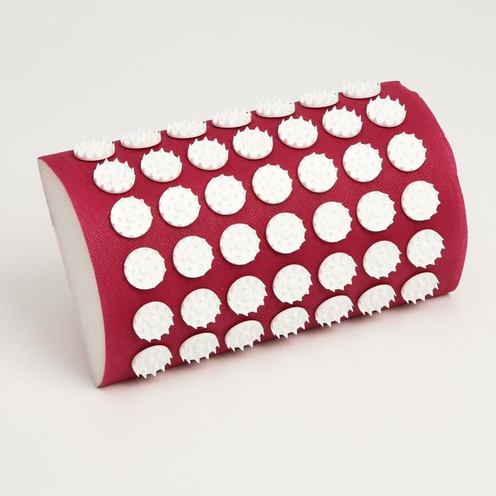 Аппликатор Кузнецова, валик для шеи, спанбонд, красный, 14 x 23 см. Аппликатор Кузнецова, валик для шеи, спанбонд, красный, 14 x 23 см.