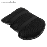 Подушка на подлокотник, экокожа, черный