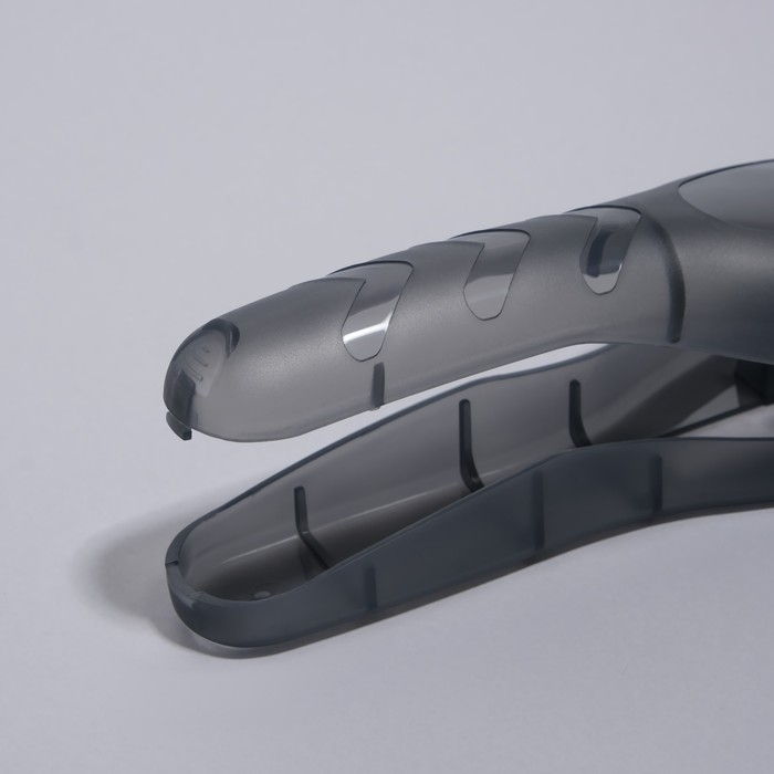 Органайзер для бритвы, с крышкой, 16,6 &times; 5,5 &times; 3 см, цвет чёрный