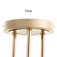 Люстра "Фрези" 3хЕ27 40Вт золото 54х54х28 см BayerLux Люстра "Фрези" 3хЕ27 40Вт золото 54х54х28 см BayerLux