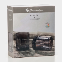 Набор стеклянных стаканов Elysia, 355 мл, 4 шт