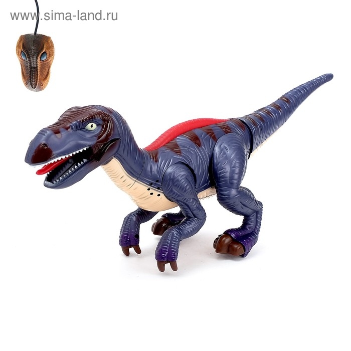 Динозавр радиоуправляемый «Рекс», световые и звуковые эффекты, работает от батареек Динозавр радиоуправляемый «Рекс», световые и звуковые эффекты, работает от батареек