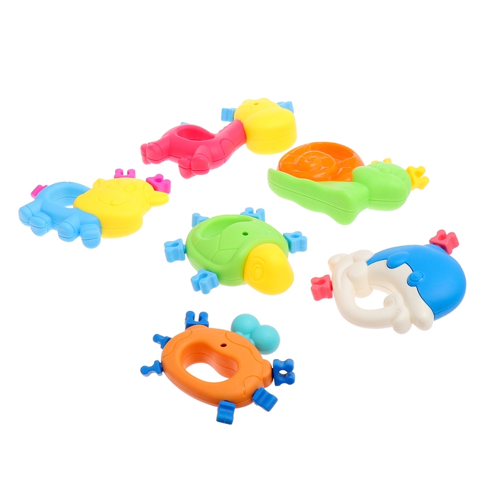 Набор погремушек &laquo;Соединялки&raquo;, 6 шт.