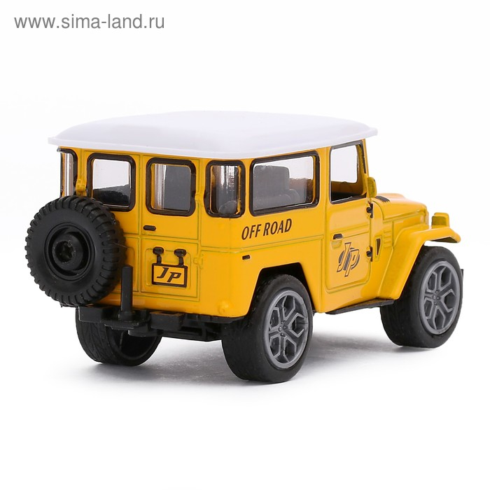 Машина металлическая &laquo;Джип&raquo;, инерционная, МИКС