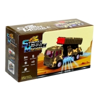 Машина &laquo;Военная&raquo;, на батарейках, свет и звук