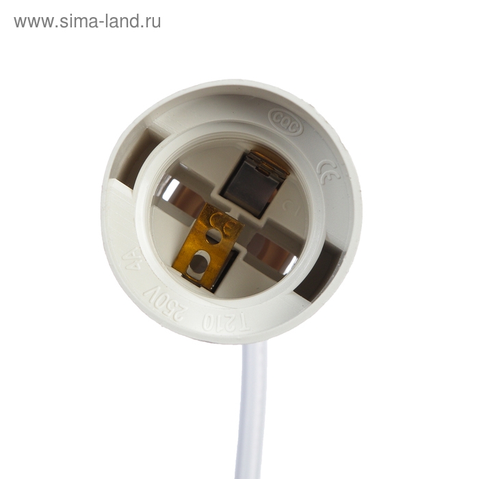 Патрон TDM, E27, подвесной, с клеммной колодкой, белый Патрон TDM, E27, подвесной, с клеммной колодкой, белый