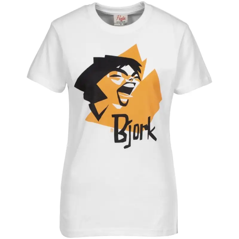 Футболка женская &laquo;Меламед. Bjork&raquo;, белая, размер L