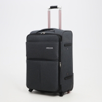 Чемодан средний 52 л (M), отдел на молнии, кодовый замок, с расширением, цвет серый Чемодан средний 52 л (M), отдел на молнии, кодовый замок, с расширением, цвет серый