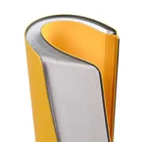 Ежедневник Aspect на заказ, недатированный, желтый