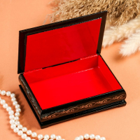 Шкатулка &laquo;Зимняя тройка&raquo;, 10&times;14 см, лаковая миниатюра