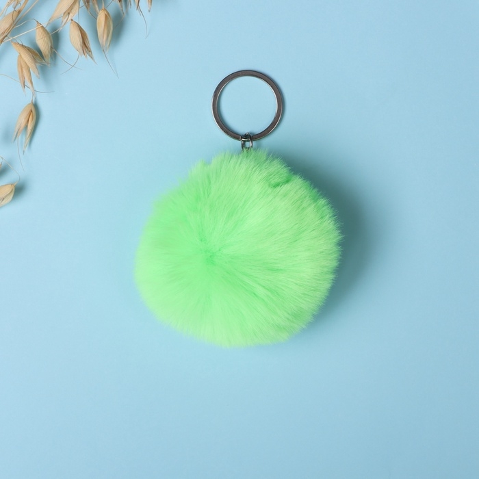 Пушистик на кольце Пушистик на кольце "Павлин. Вся эта красота для тебя" d=8 см 15х15 см