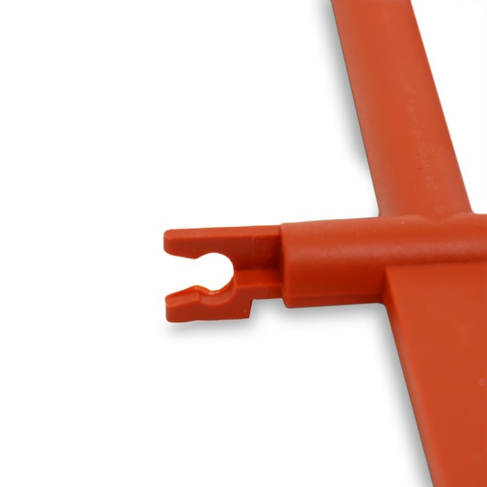 Ограждение декоративное, 36 &times; 42 см, пластик, терракотовое