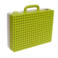 Конструктор винтовая мозаика &laquo;Диномир&raquo;, с электрическим шуруповёртом, 217 деталей