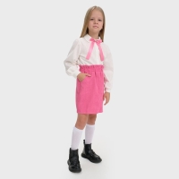 Рубашка детская KAFTAN, размер 34 (122-128 см), цвет белый Рубашка детская KAFTAN, размер 34 (122-128 см), цвет белый